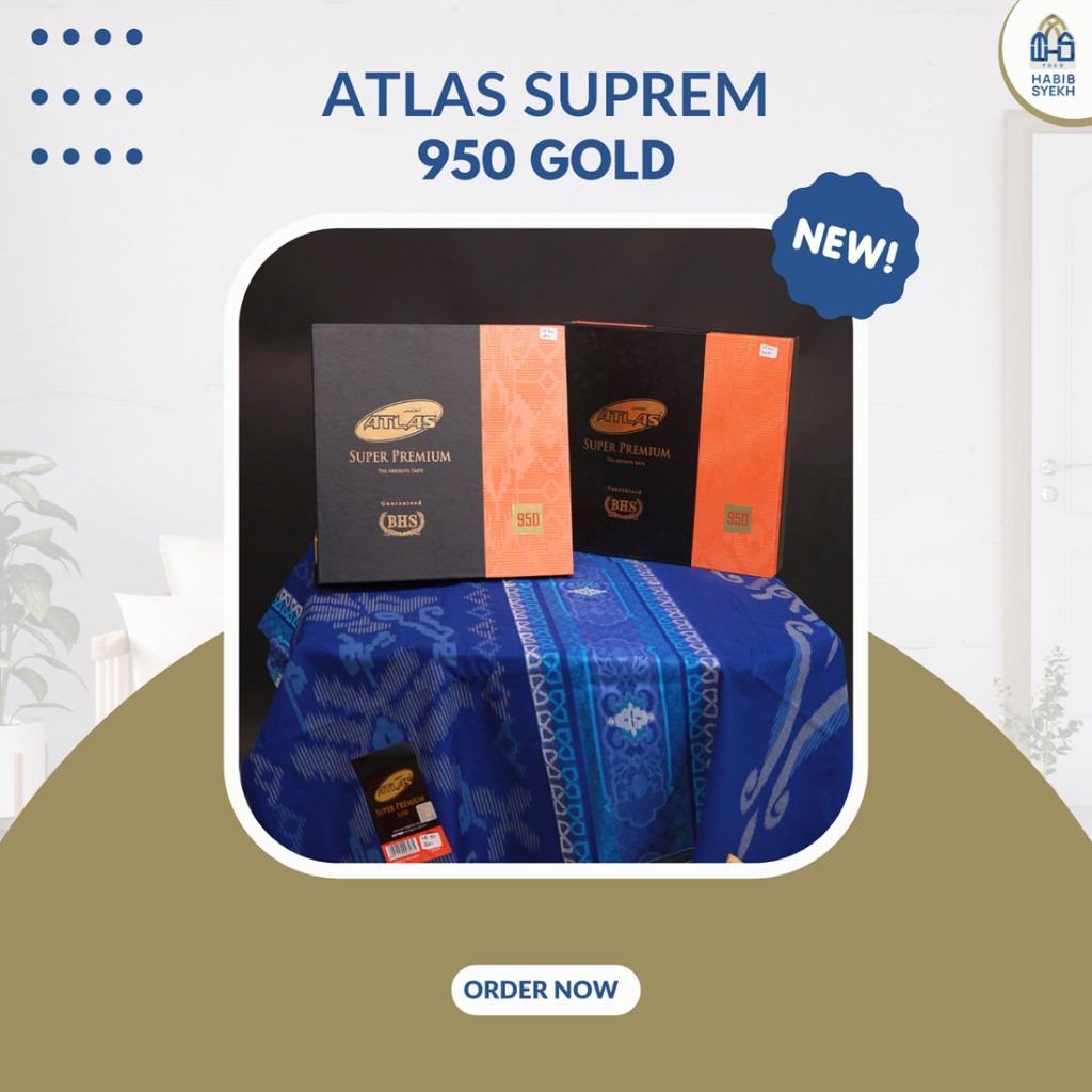 Sarung ATLAS Super Premium 950 A9-JSA/Sarung ATLAS Original/ATLAS 950 A9-JSA