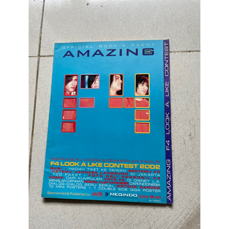 Majalah F4 Meteor Garden Part 2