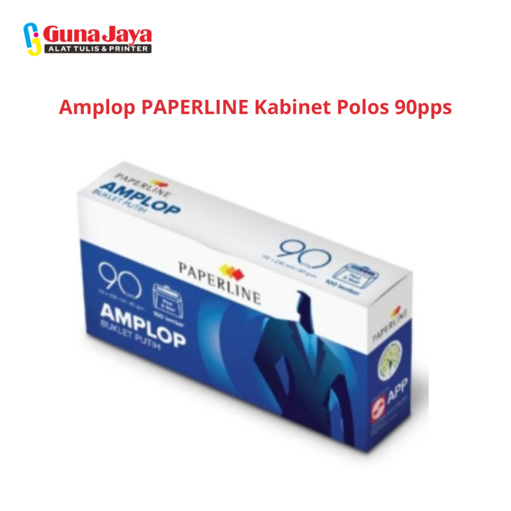 

Amplop PAPERLINE Kabinet Polos 90pps - Amplop Polos Kertas Berkualitas untuk Kantor