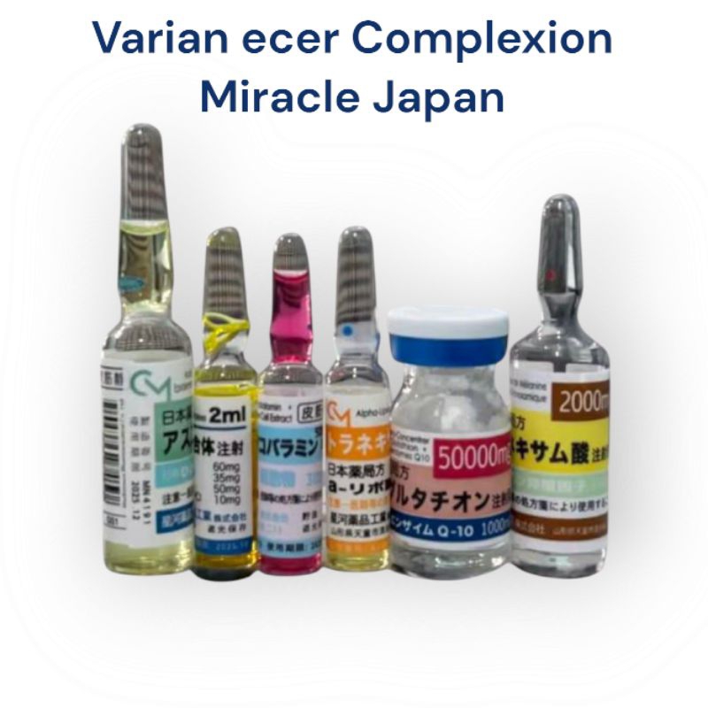 Varian ecer 3 SET Complexion Miracle Japan ORI