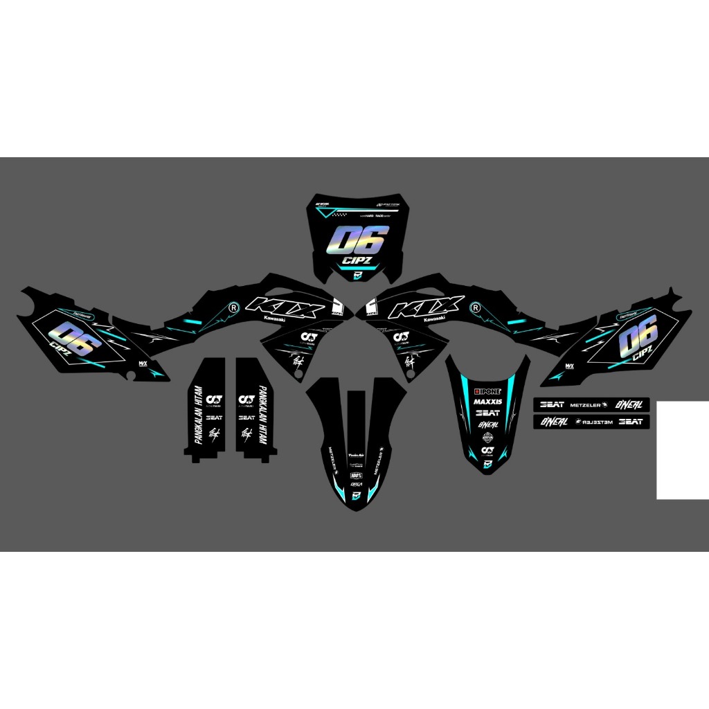 Decal KLX OLD/DTRACKER/KLX BF/Custom