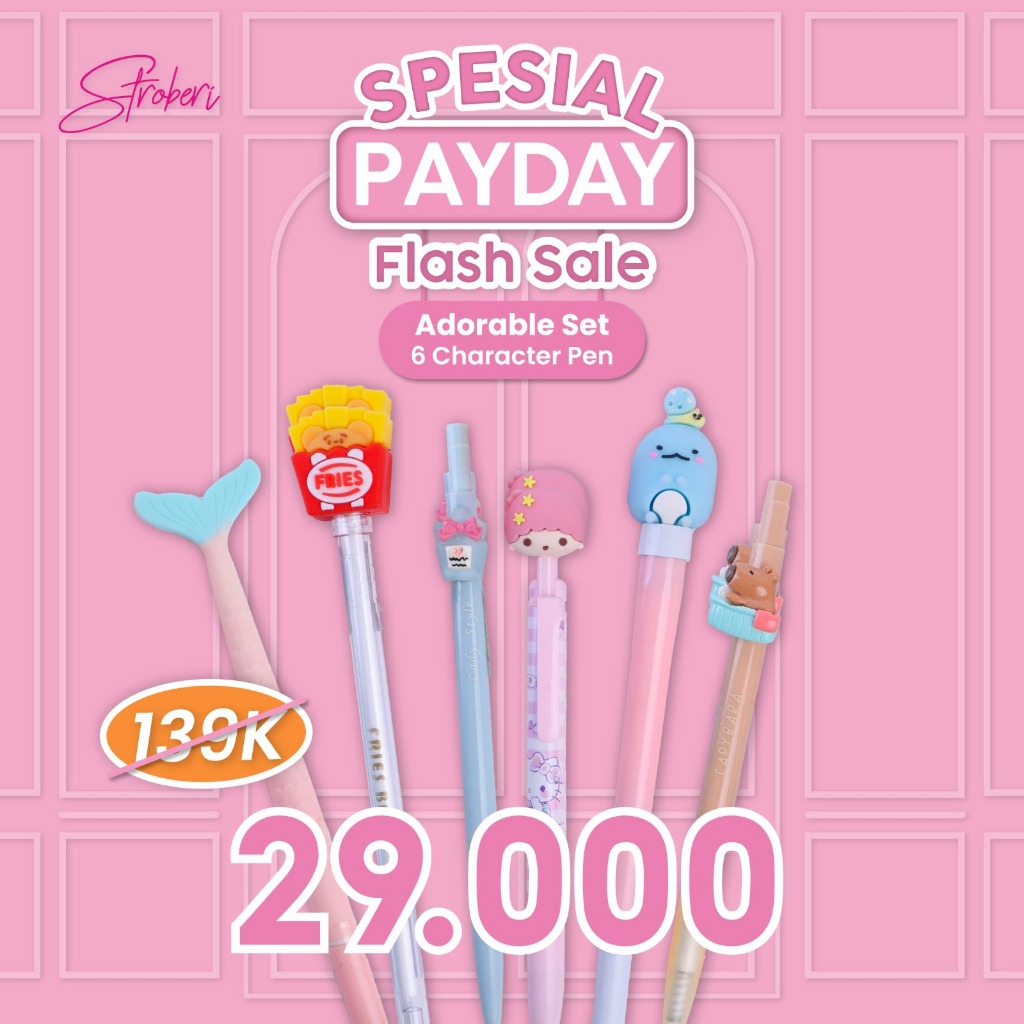 

Stroberi Special Payday Sale : Pen Set