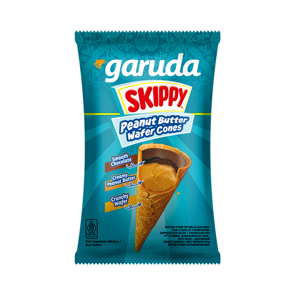 

SKIPPY PEANUT BUTTER WAFER CONE 15gr