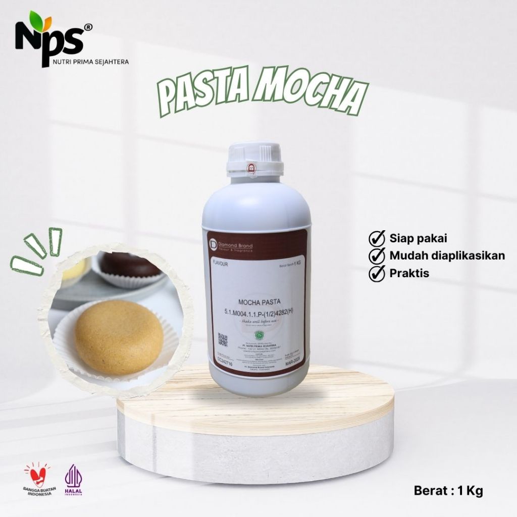 

Pasta Mocha / Pasta Aroma dan Warna Mocha