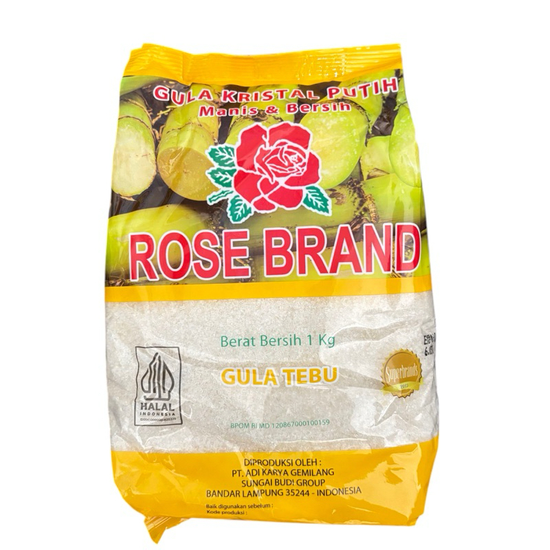 

gula rose brand kuning 1kg