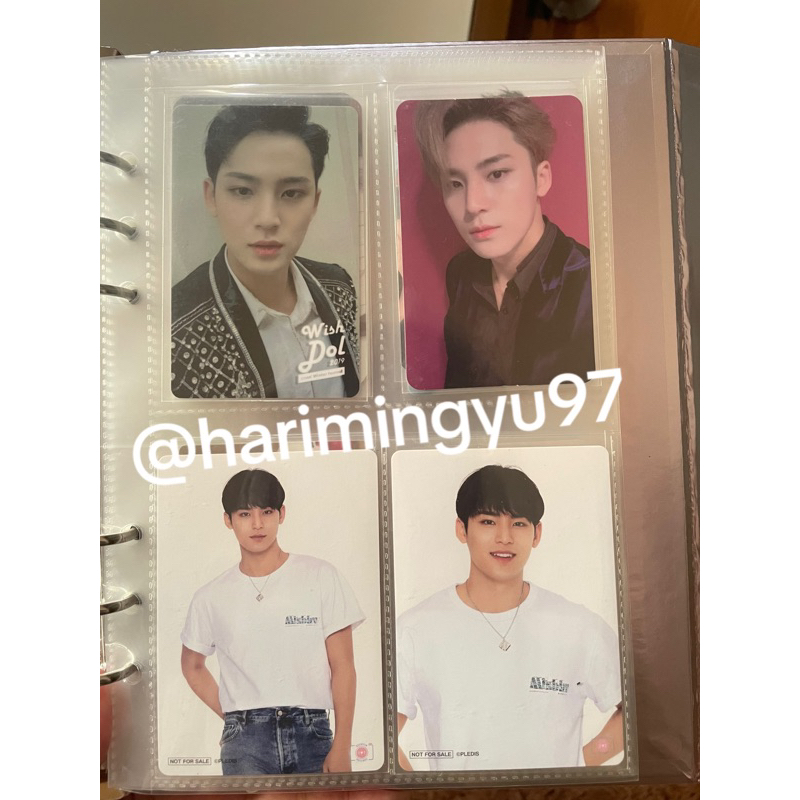 Seventeen Mingyu Bundle Photocard wishdol photospace qingdao gonbang