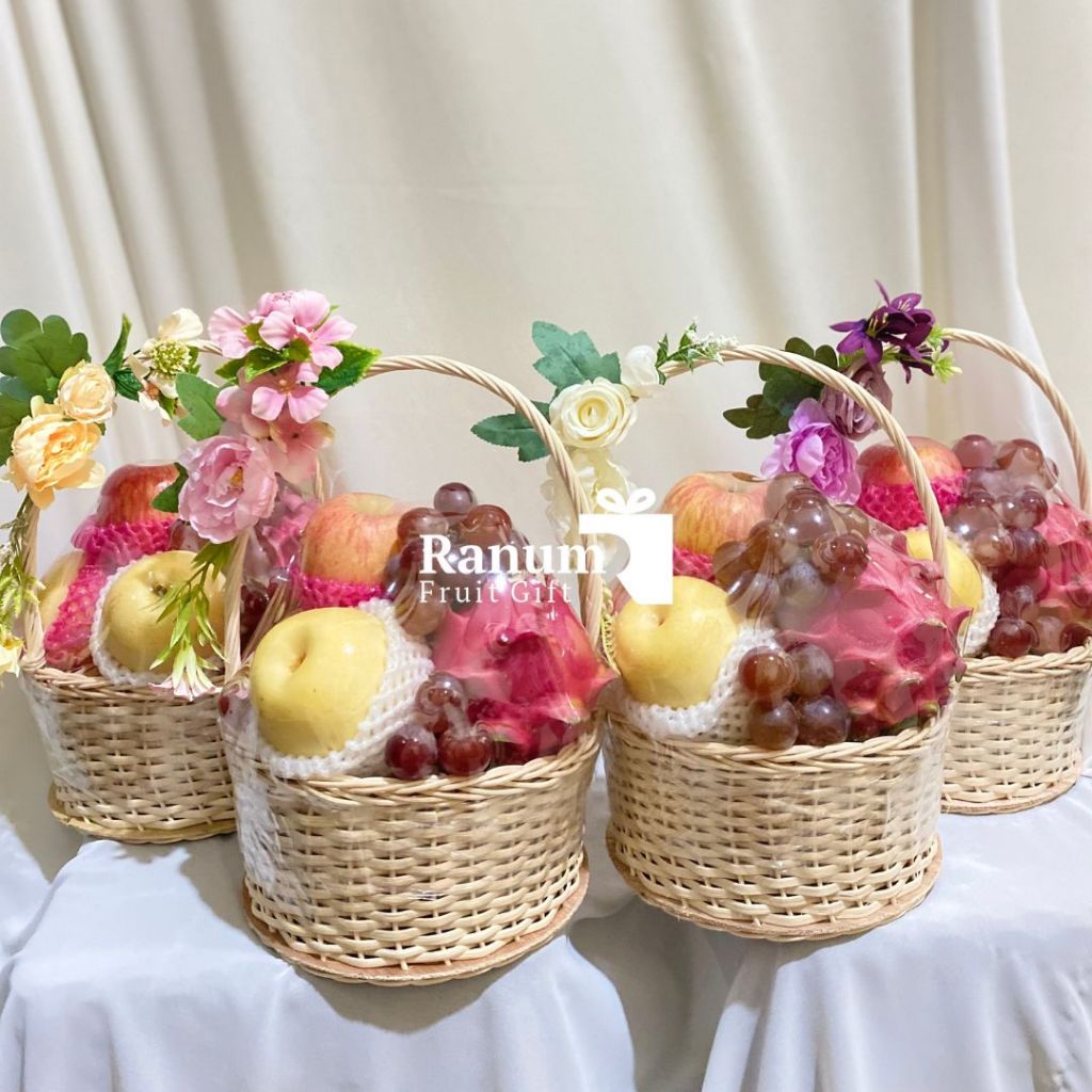 

Xmaster Ranum Rosy Parcel Buah Segar Hampers Rumah Sakit Free Kartu Ucapan uk. Small Classic