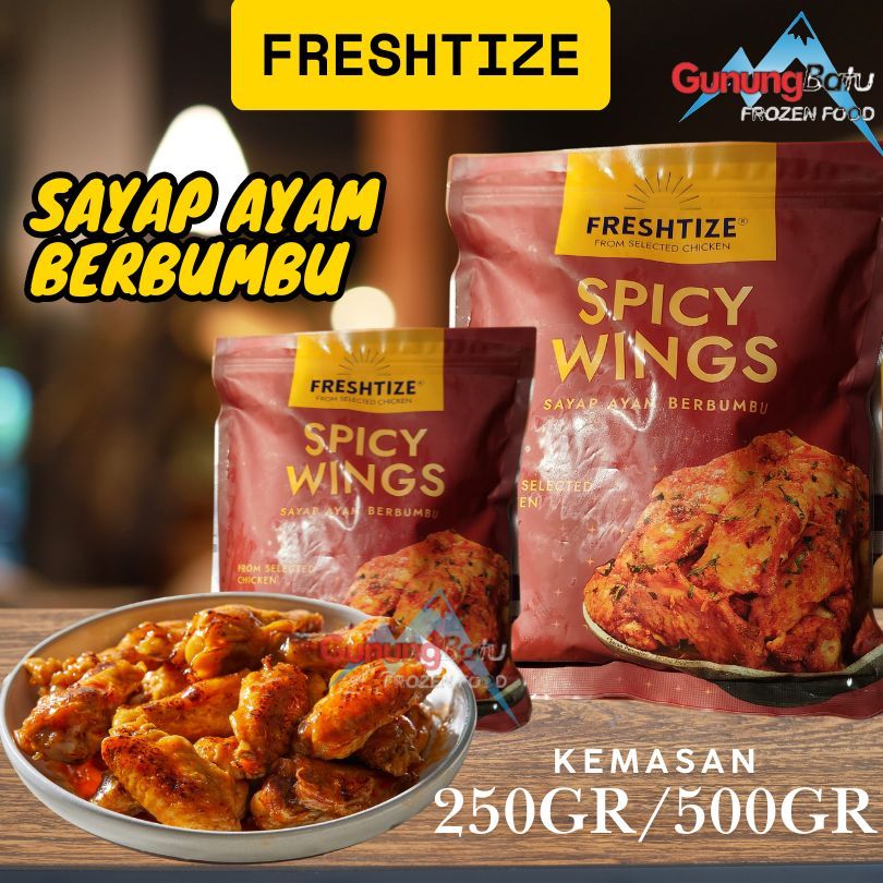 

FRESHTIZE SPICY WING (SAYAP AYAM BERBUMBU) 250GR/ 500GR
