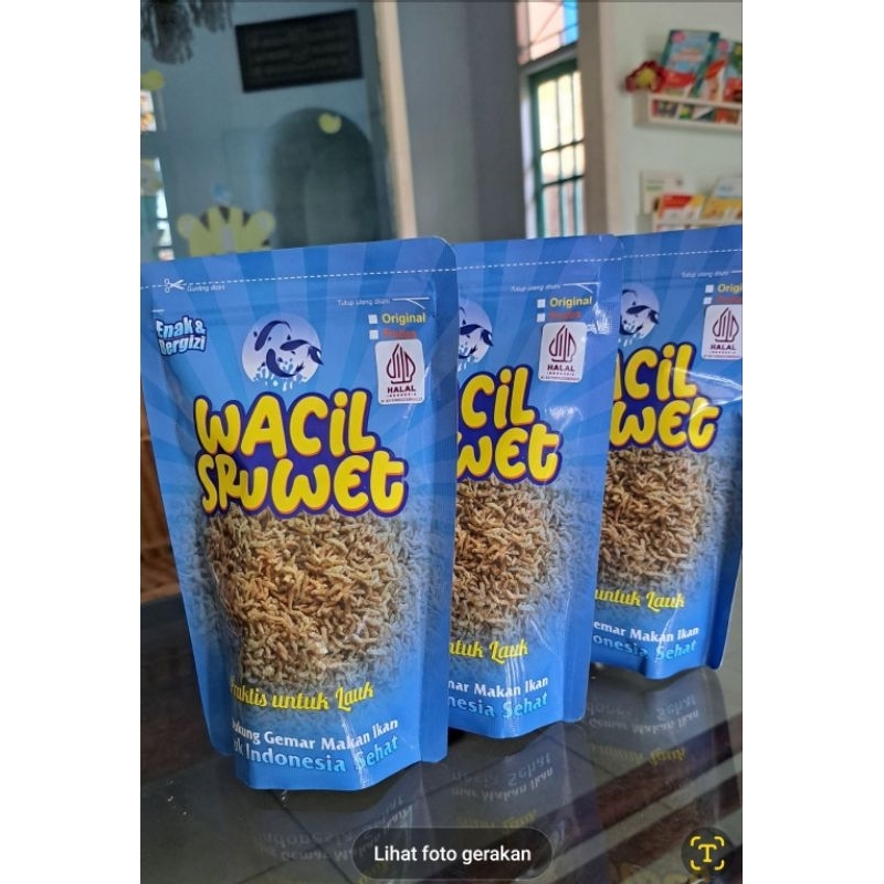 

ikan sruwet crispy premium by wacil kemasan 160 gram