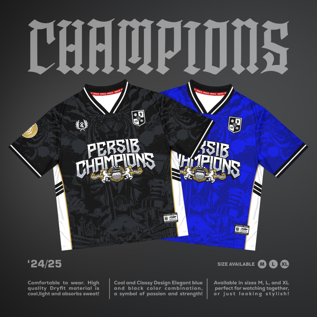 JERSEY CHAMPIONS PERSIB // JERSEY PERSIB JUARA // JERSEY VINTAGE PERSIB // PERSIB JUARA // VINTAGE R