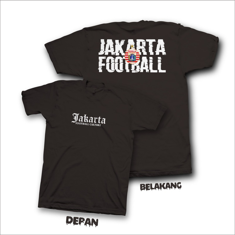 Kaos Jakarta Football Culture/Kaos Persija Jakarta