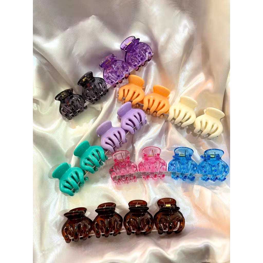JEDAI CAKAR 3,5 CM RANDOM | JEPIT RAMBUT KECIL | JEPIT RAMBUT DOFF | JEPIT PONI | JEDAI ORI IMPORT |