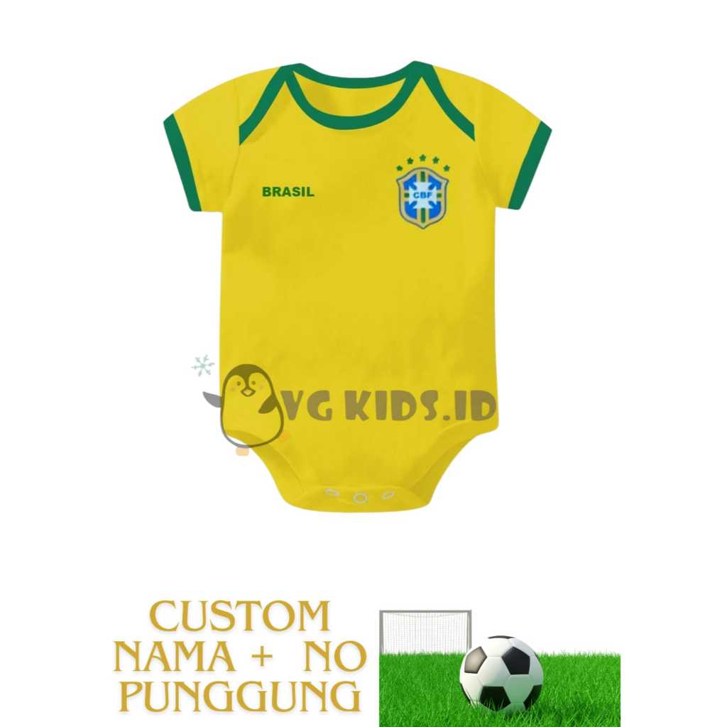 Jumper Bola Piala Dunia Brasil / Jersey Bola Bayi LAKI LAKI PEREMPUAN/ JUMPER BAYI BOLA JERSEY
