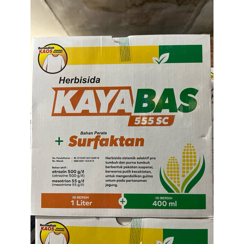 Herbisida Kayabas 555 SC Kemasan 1 Liter