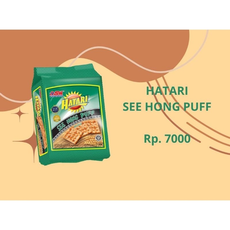 

HATARI SEE HONG PUFF HIJAU