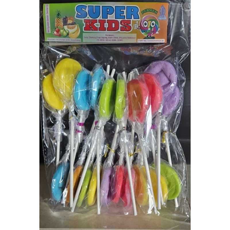 

PERMEN DALGONA WARNA WARNI SUPER KIDS RASA BUAH ISI 20 PCS (Langsung dari pabriknya)