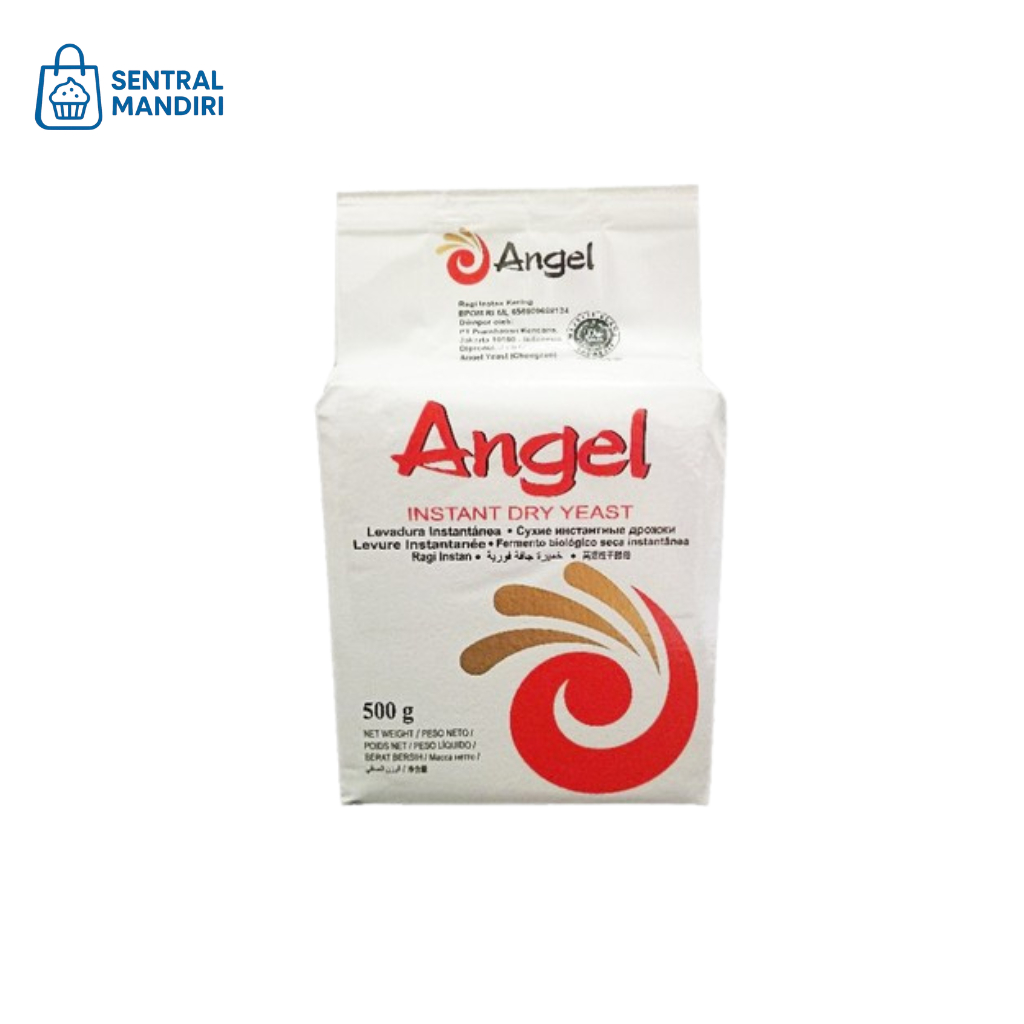 

Angel Ragi Instan Dry Yeast 500gr, Membuat Adonan Roti, Donat, dan Bakpau Mengembang