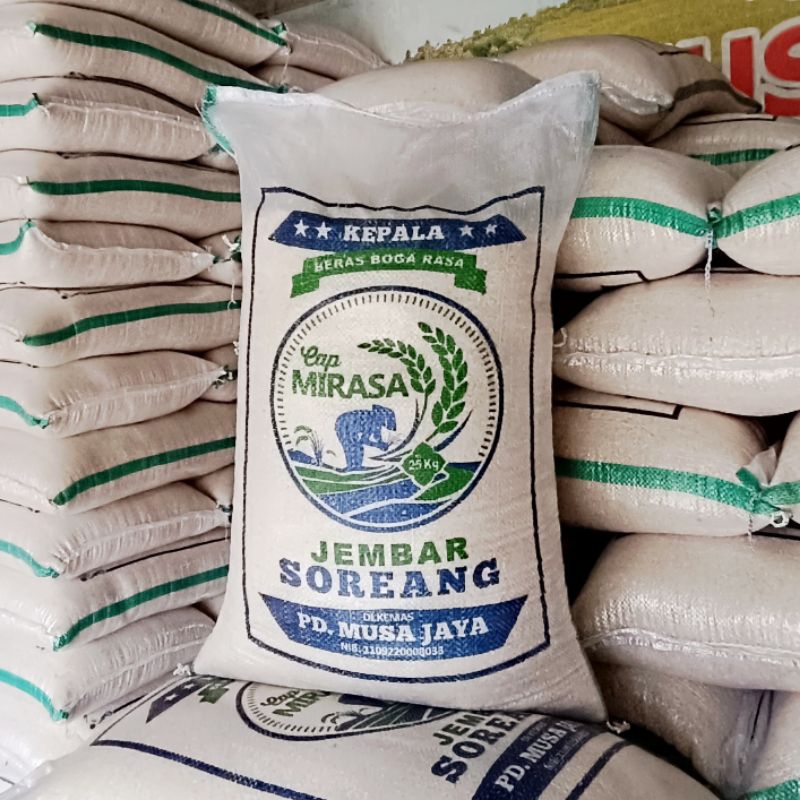 

BERAS JEMBAR SUPER | 20KG | CAP MIRASA JEMBAR SOREANG