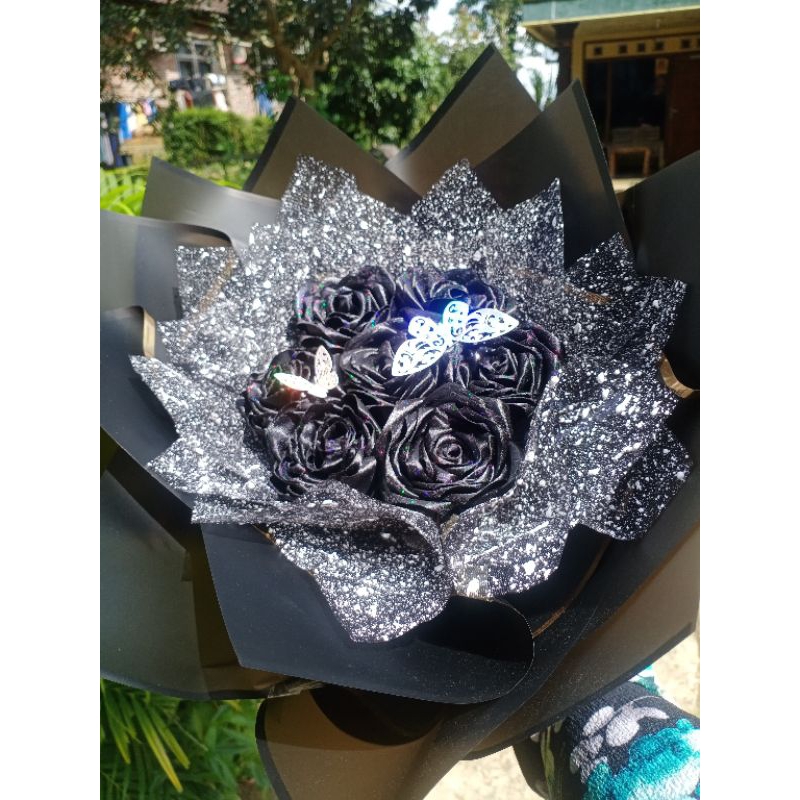 

BUKET PITA SATIN READY WARNA BIRU TUA,MERAH MAROON