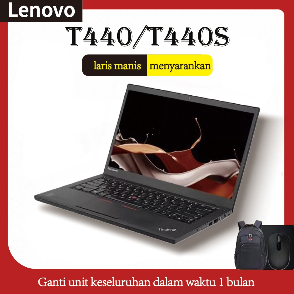 Laptop Lenovo Thinkpad T440 T440S T440P - Core i5 - Layar 14" inch - Cocok buat Kantoran / Kuliahan 