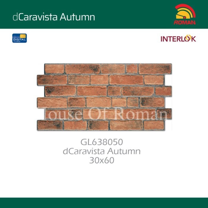 ROMAN KERAMIK Interlok dCaravista Autumn 30x60 GL638050 ROMAN KERAMIK