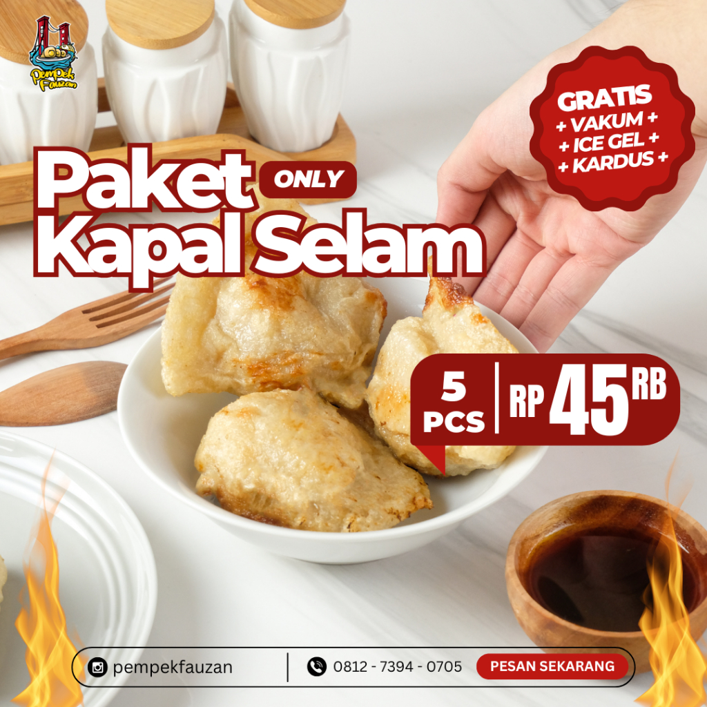 

Paket Pempek Kapal Selam