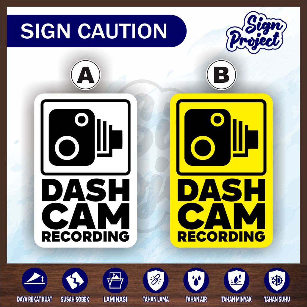 

Cutting Sticker Kaca Mobil Dashcam Recording/Sticker Cutting CCTV Mobil / DASH CAM RECORDING