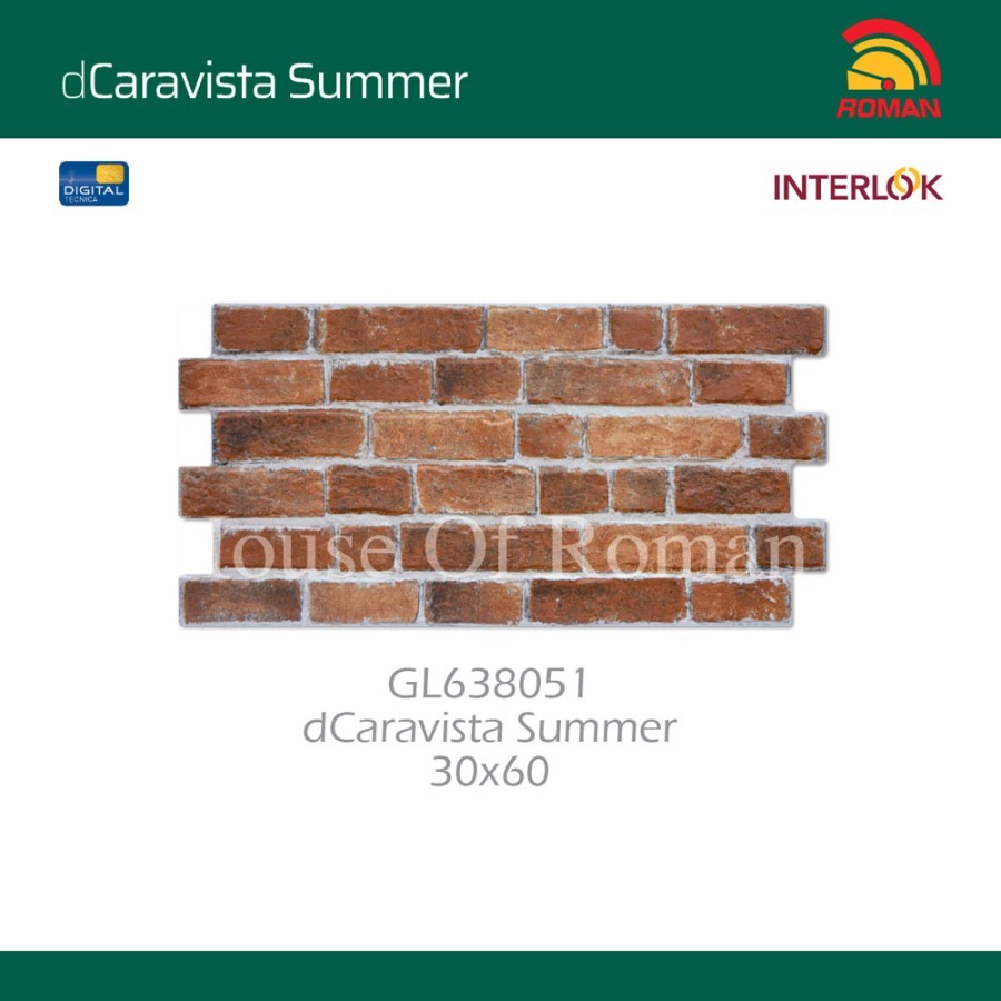 ROMAN KERAMIK Interlok dCaravista Summer 30x60 GL638051 ROMAN KERAMIK