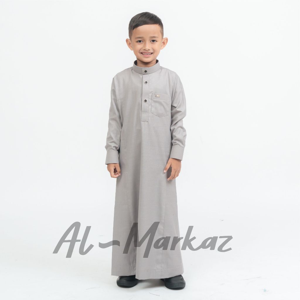 AL MARKAZ - Jubah Anak Laki Laki Muslim Kashmir