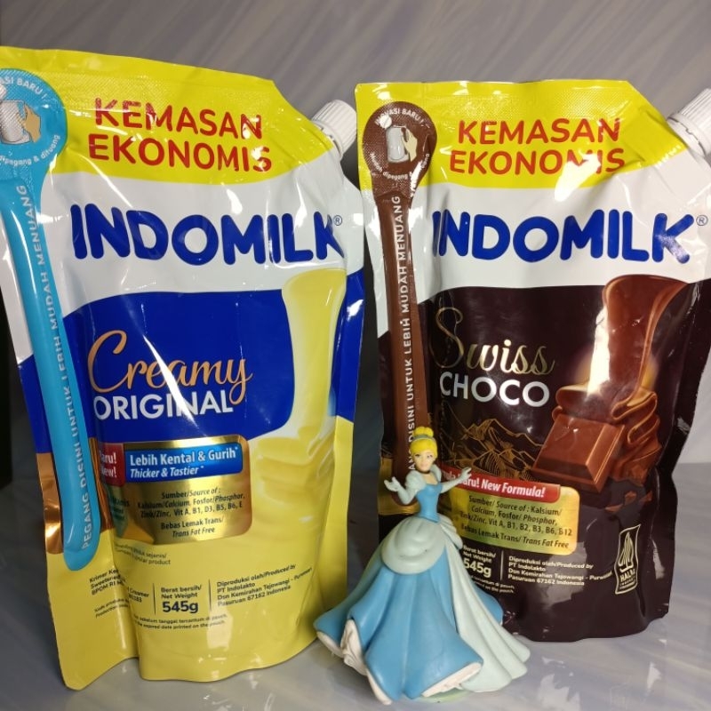 

Indomilk Kental Manis Pouch 545 gr - Krimer Kental Manis - SKM Refil