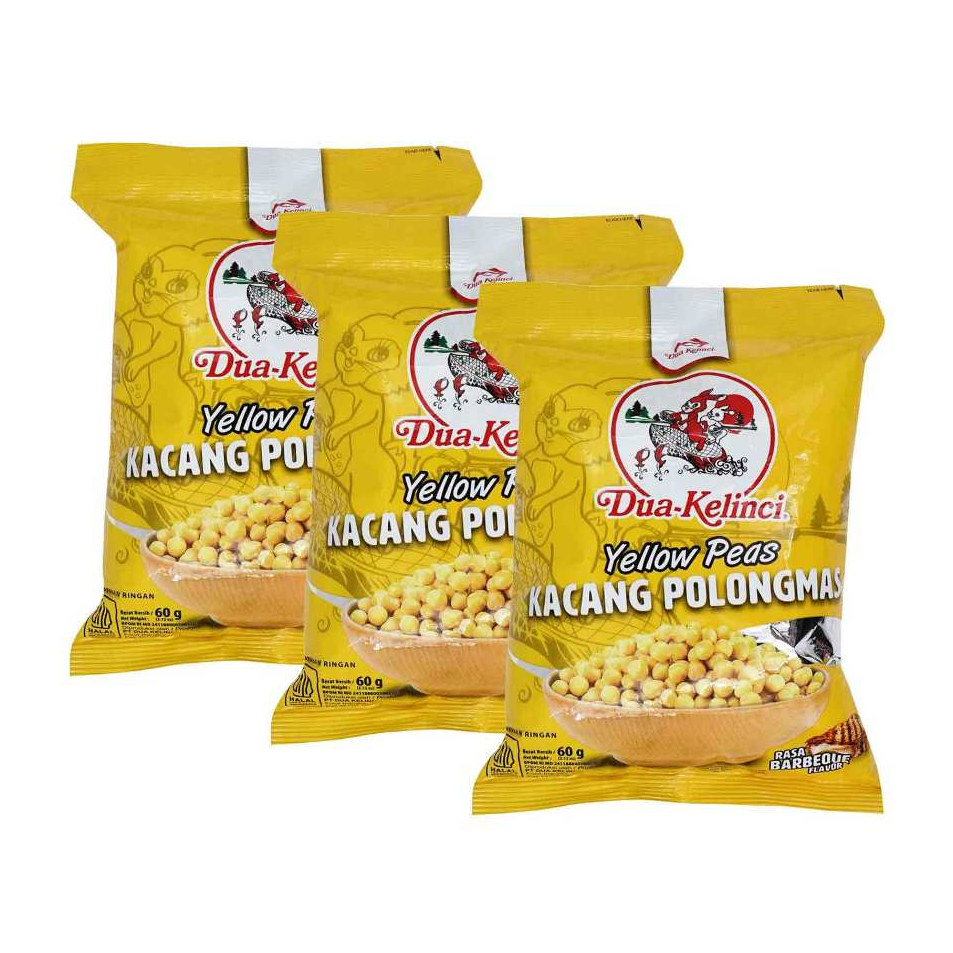 

3Pcs Duakelinci Polongmas Bbq 60 Gram