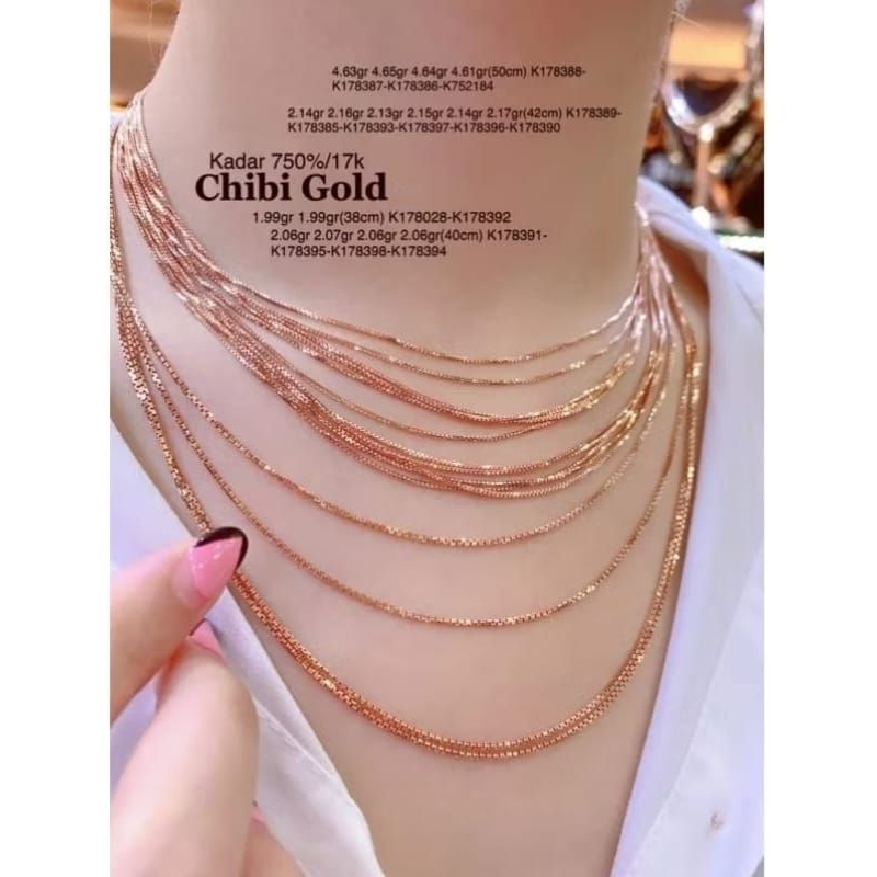 CHIBI LOKASARI - Kalung santa italy 750 kadar 17k