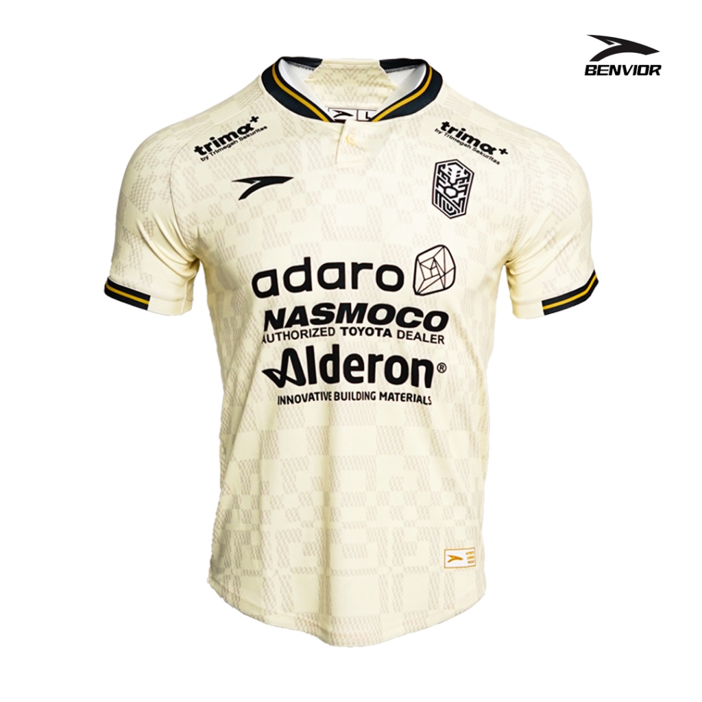 BENVIOR Nusantara United Fc Jersey Away Supporter Version Cream 2024-2025 Liga 2