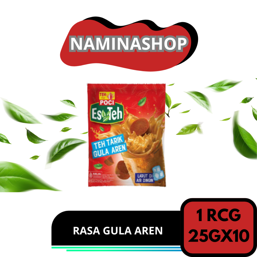 

POCI ES TEH TARIK GULA AREN RCG 10x25g