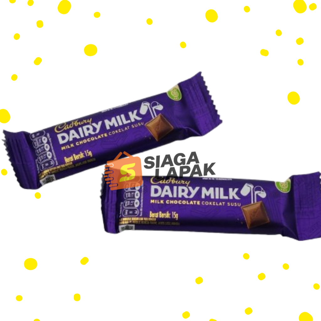 

Cadbury MINI 11gr Coklat Susu Dairy Milk Chocolate Cokelat