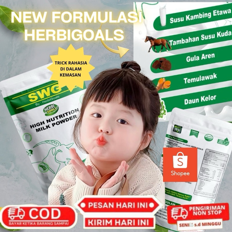 

(UNTUK ANAK) Super Weight Gain by HerbiGoals Menambah Nafsu dan Nutrisi Buah Hati Anda Nikmat Gurih Paket 7-30Hari