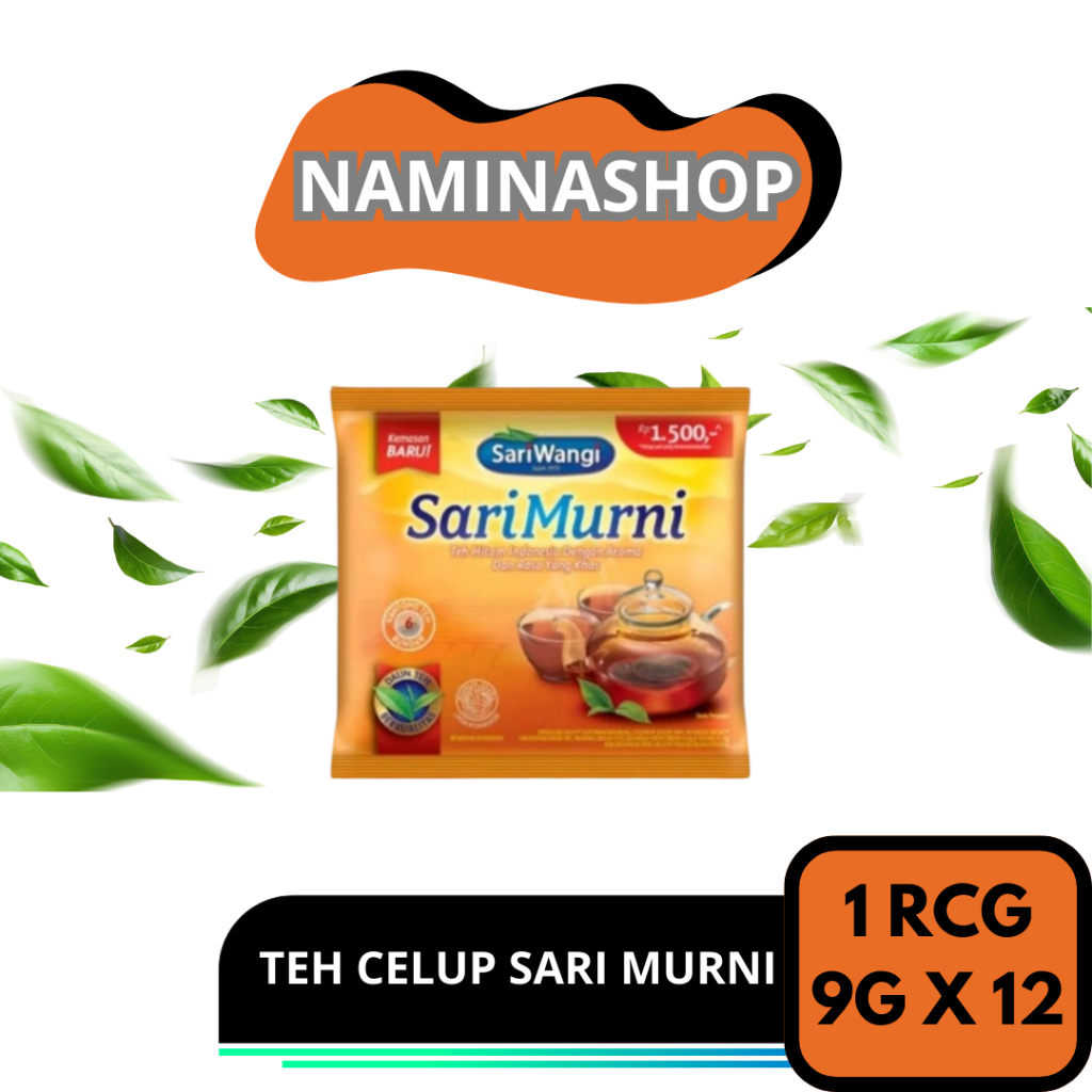 

SARIWANGI TEH KANTONG BUNDAR SARI MURNI PCK 12X9G