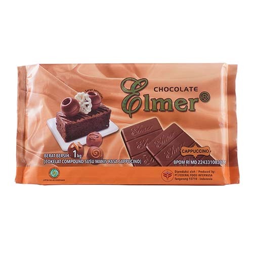 

ELMER COMPOUND CAPPUCCINO 1 KG | Compound Rasa Cappuccino | Cokelat Cappucino