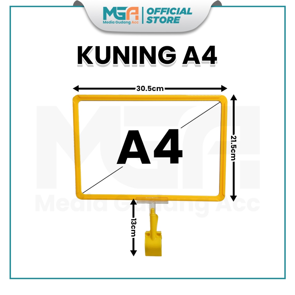 

Pop Up Frame A4 Jepitan / Frame Poster Minimarket / Frame Harga Jepitan Jumbo / Papan Harga Toko SF6