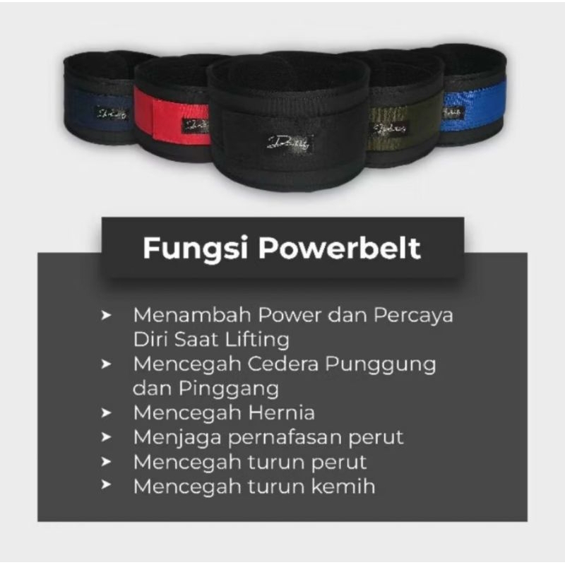 DISKON SABUK GYM FITNESS - BODYBUILDING KORSET FITNES ANGKAT BEBAN