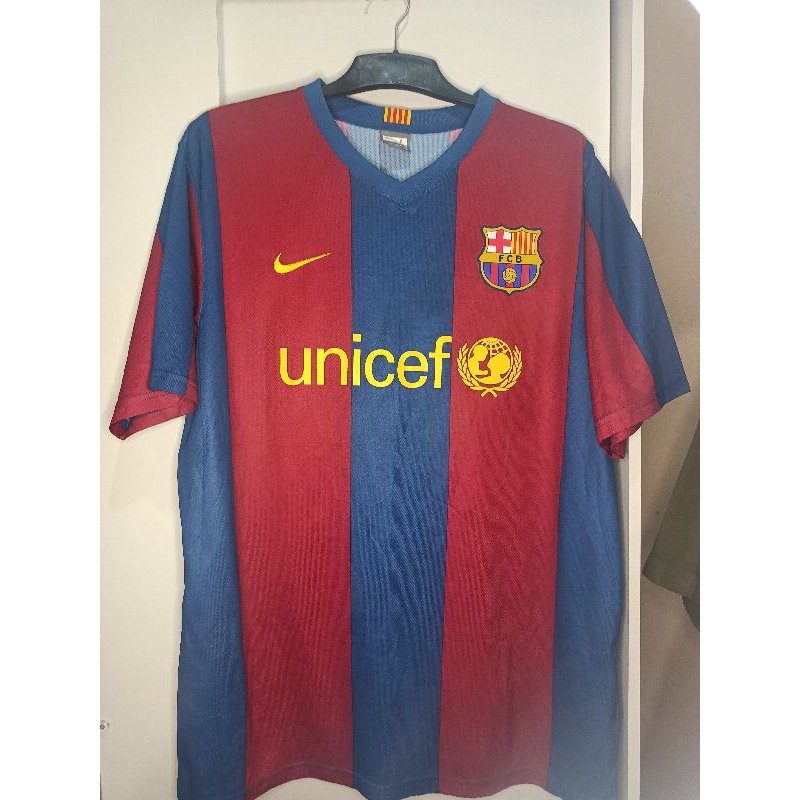 Jersey Barcelona 2007-2008 Original Home NNS Ronaldinho 10