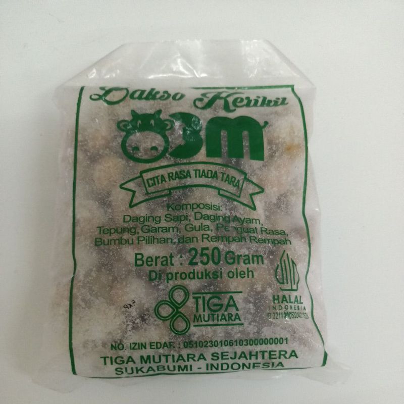 

bakso krikil rasa sapi 250gr