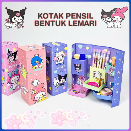 

Jual Produk BOS Kotak Pensil Karton Rak Berdiri Tingkat/Pencil Case/Pencil Box ''