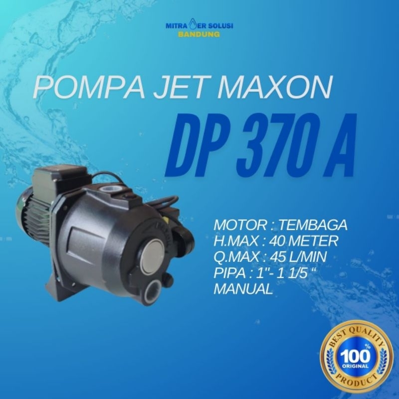 Pompa JETPUMP MAXON DP 370 A