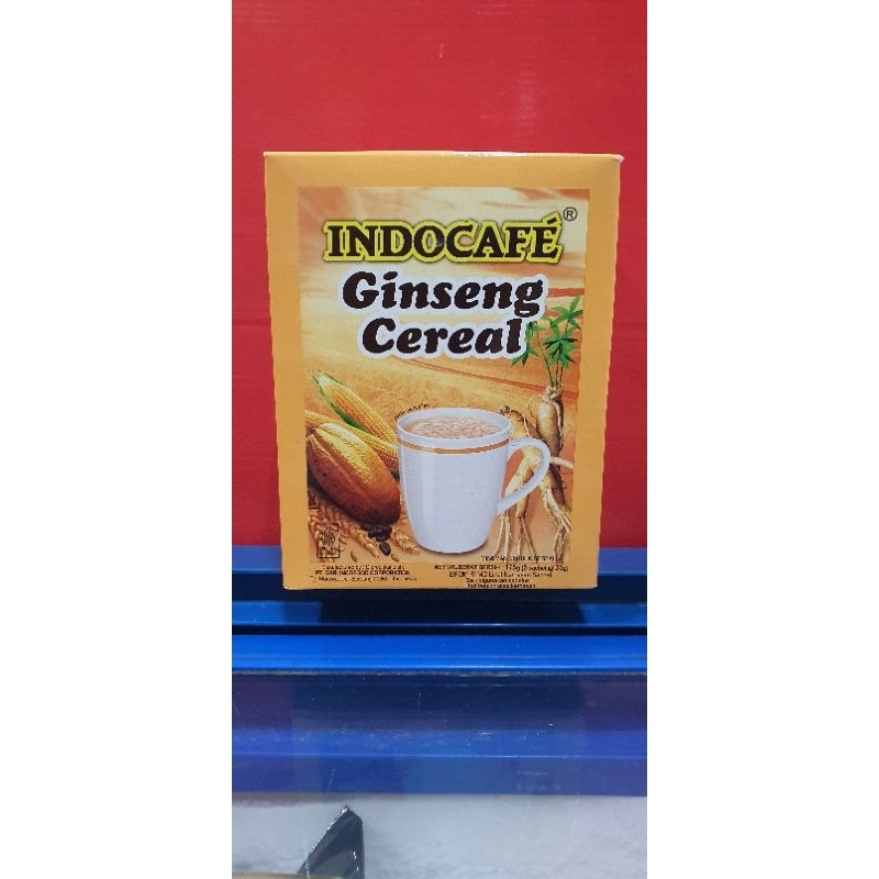 

Indocafe Ginseng Cereal 175gr ( 5 sachet @35gr)