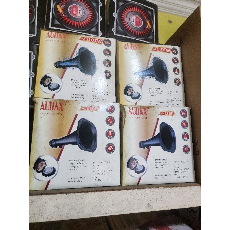 tweeter panggil audax ax10, audax 10w waterproof
