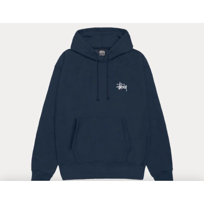 Stussy Basic Stussy Hoodie 2024 Navi