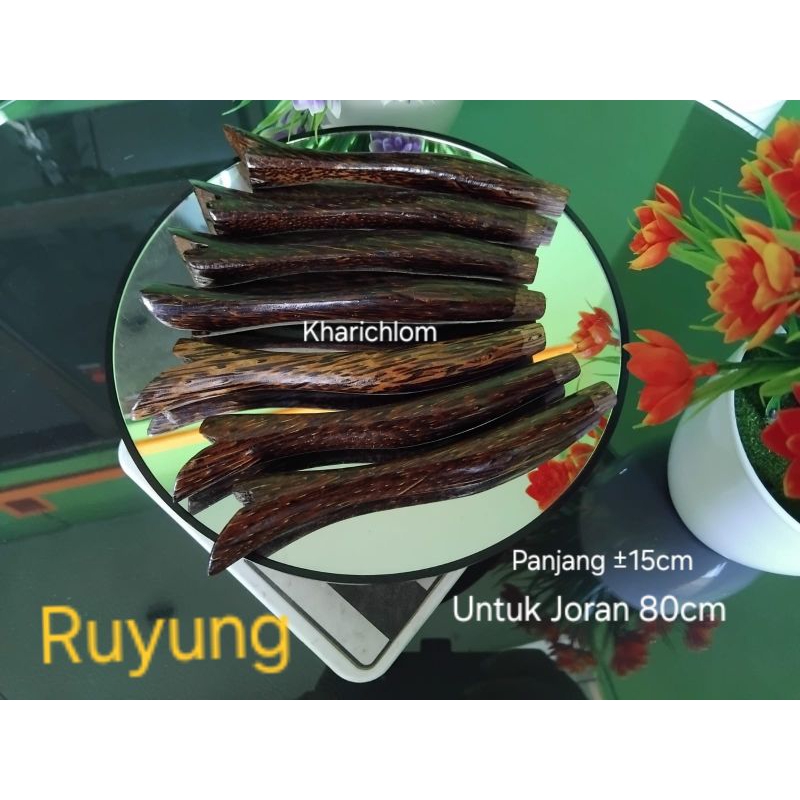 Pahul/handle/gagang Joran pancing ruyung untuk joran timbang/ningnong 80cm model sepatu