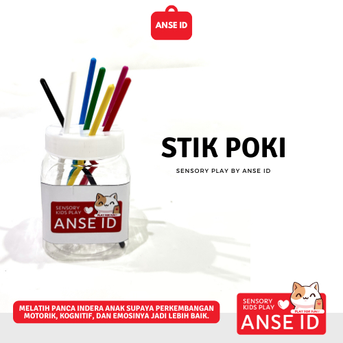 MAINAN SENSORY ANAK STIK POKI MAINAN ANAK