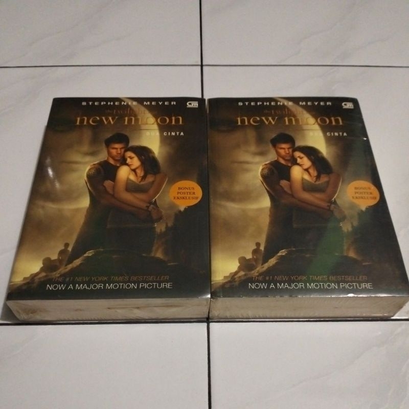 novel the twilight saga new moon - dua cinta